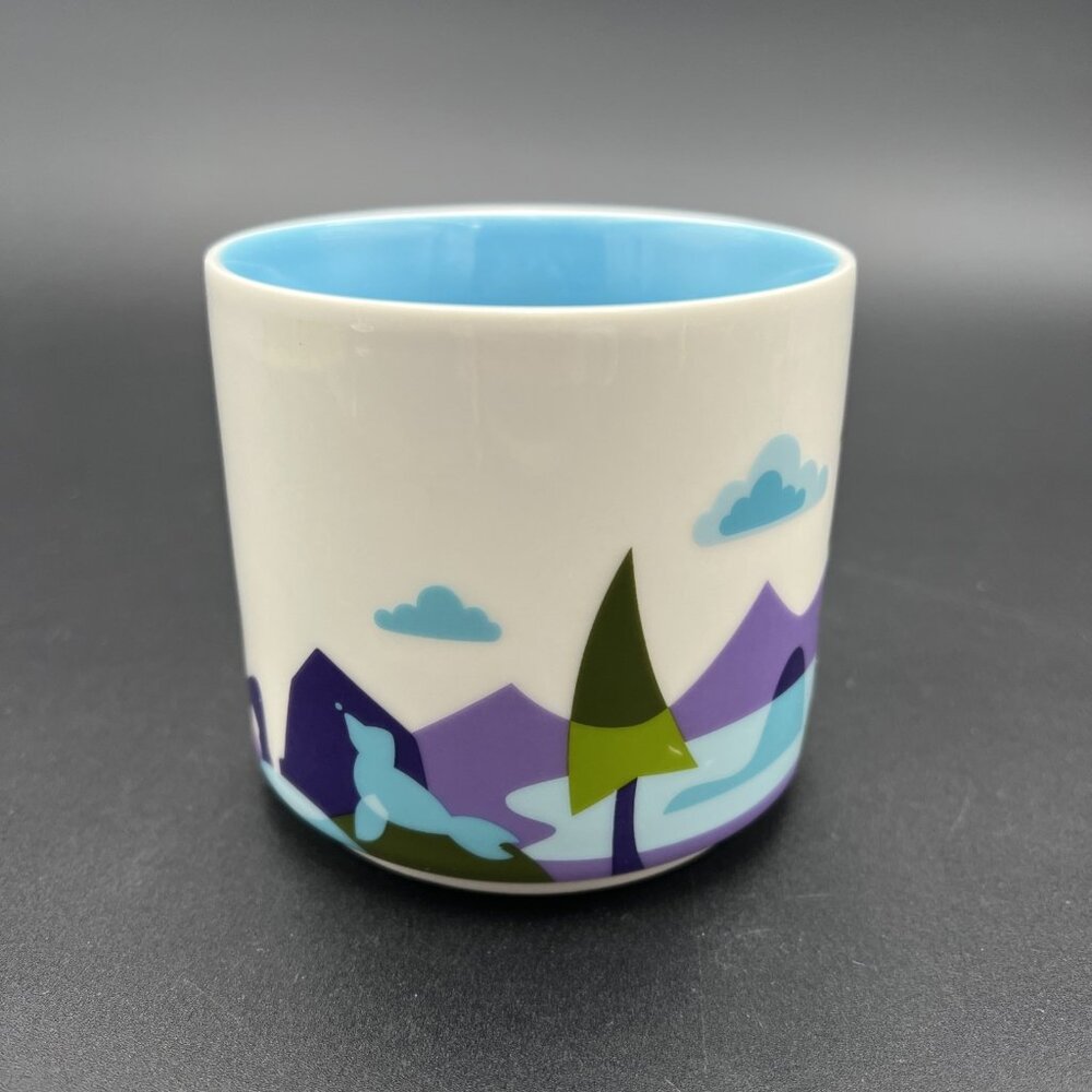 Starbucks Oregon You Are Here Coffee Mug Collector Series City 2017 14 oz - Picture 7 of 11